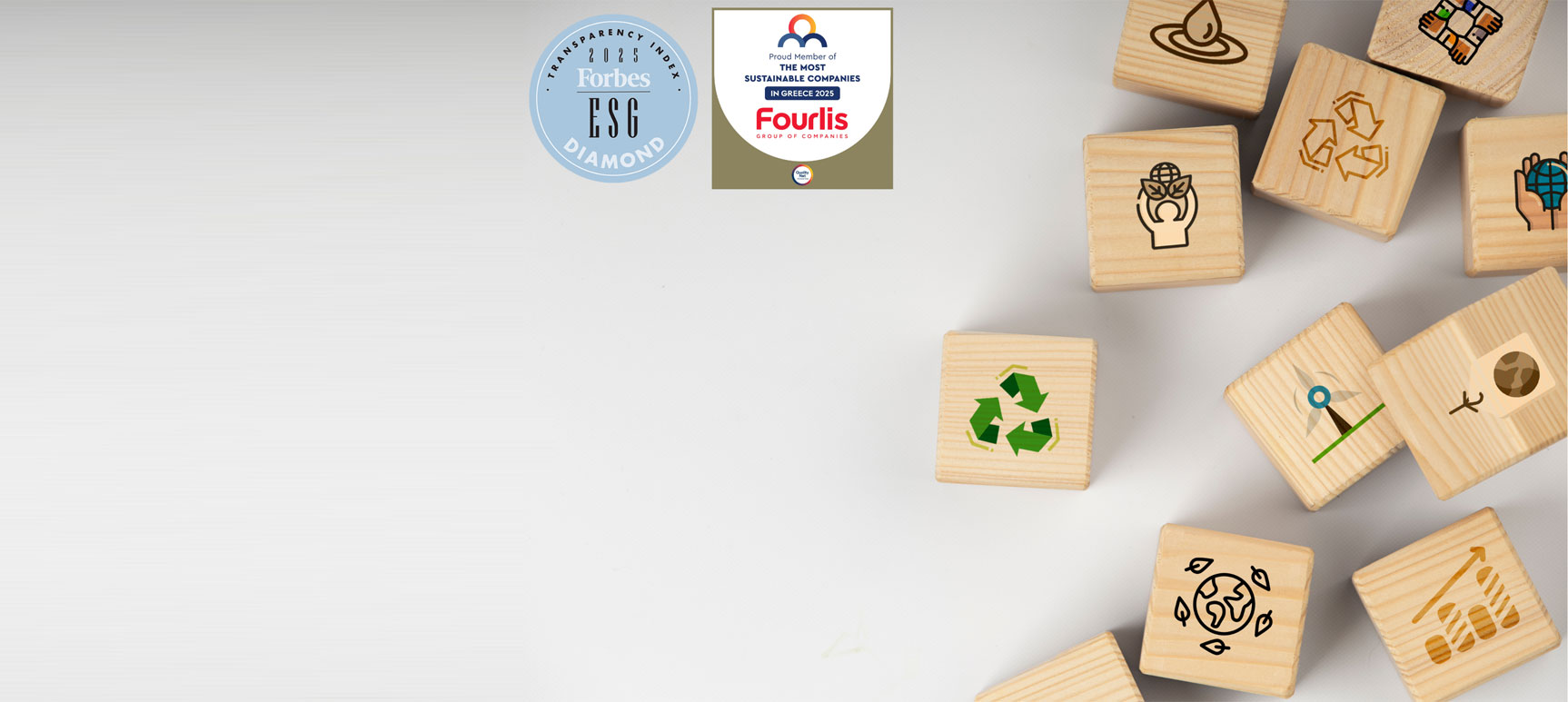 Διπλή διάκριση για τον όμιλο Fourlis στον τομέα ESG: “The Most Sustainable Companies in Greece 2025” και  “Diamond” στο ESG Transparency Index