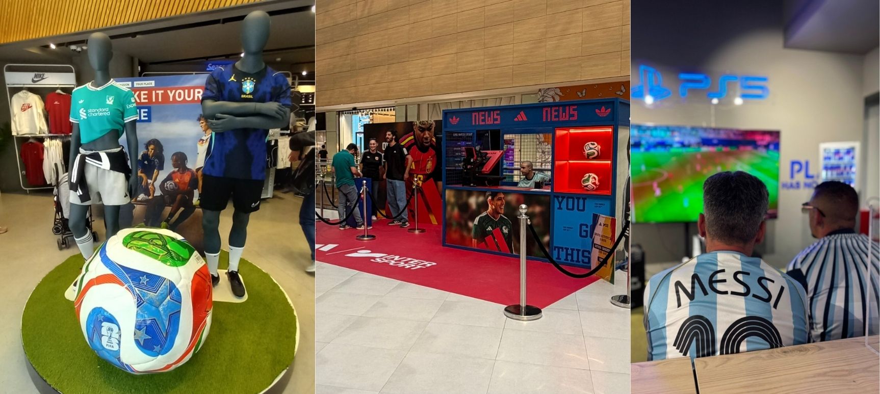 INTERSPORT Brought the excitement of the World Cup closer to football fans through a complete series of experiences and activations